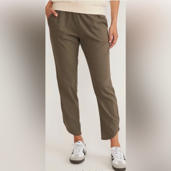 Marine Layer Pants - Marine Layer Alison pant size XL dusty olive